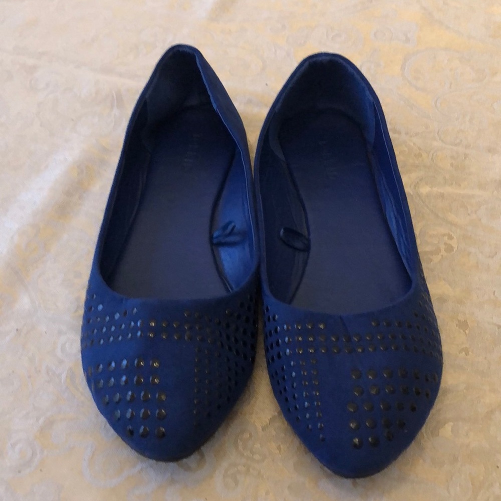 Navy Size 9W Torrid Flats